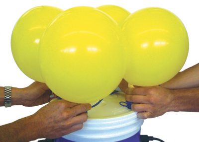Air Power, ballon sur coussin d'air - 11,96 €