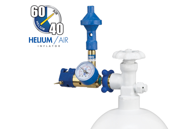 Helium Latex Balloon Filler Air Flow Inflator Regulator 0-3000 PSI